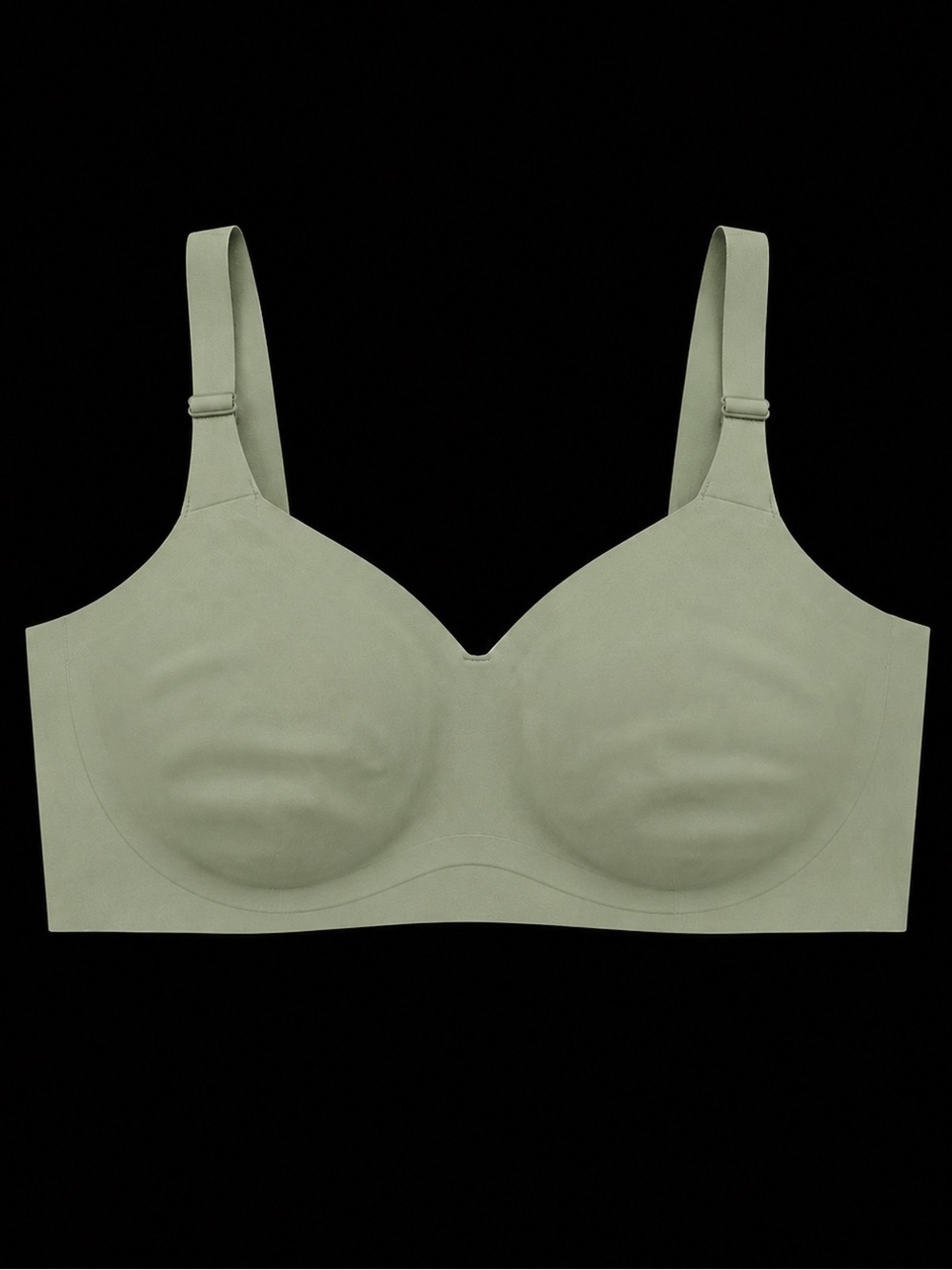 Evelyn And Bobbie The Beyond Bra Wireless Support small Matcha Green seamless S